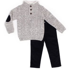 Toddler boys sweater and pants